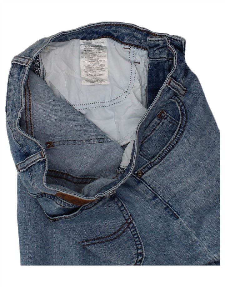 LEE Womens Mid Rise Regular Fit Cropped Jeans US 8 Medium W30 L23 Blue Vintage Lee and Second-Hand Lee from Messina Hembry 