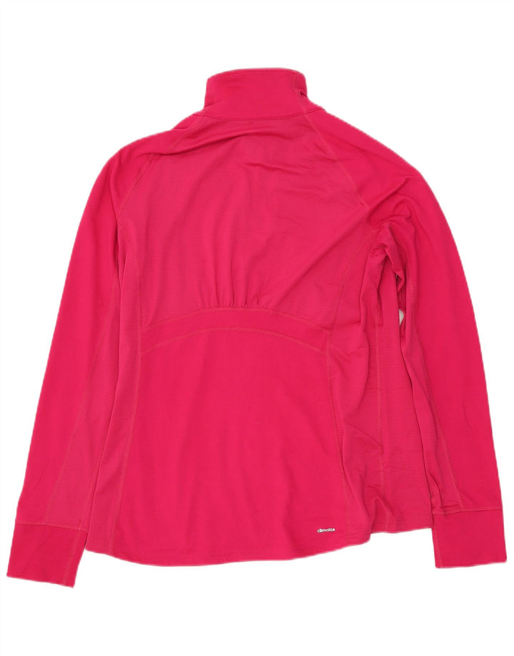Damska bluza dresowa ADIDAS Climalite UK 16/18, duży róż
