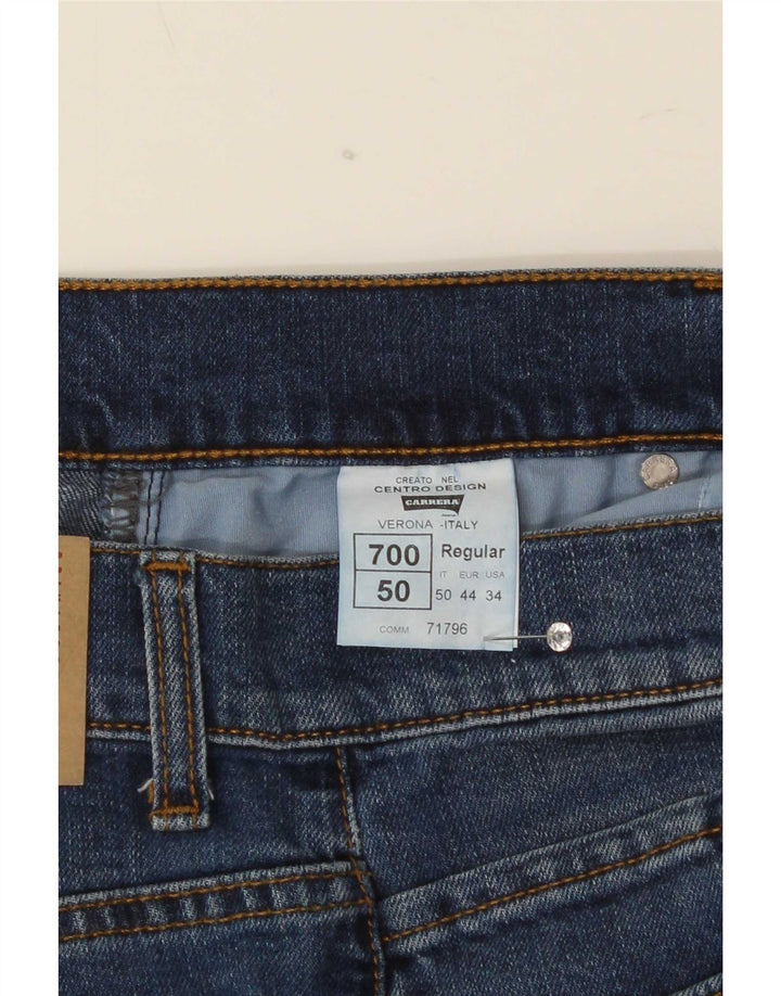 Męskie jeansy Carrera 700 Straight W34 L30 Niebieskie bawełniane