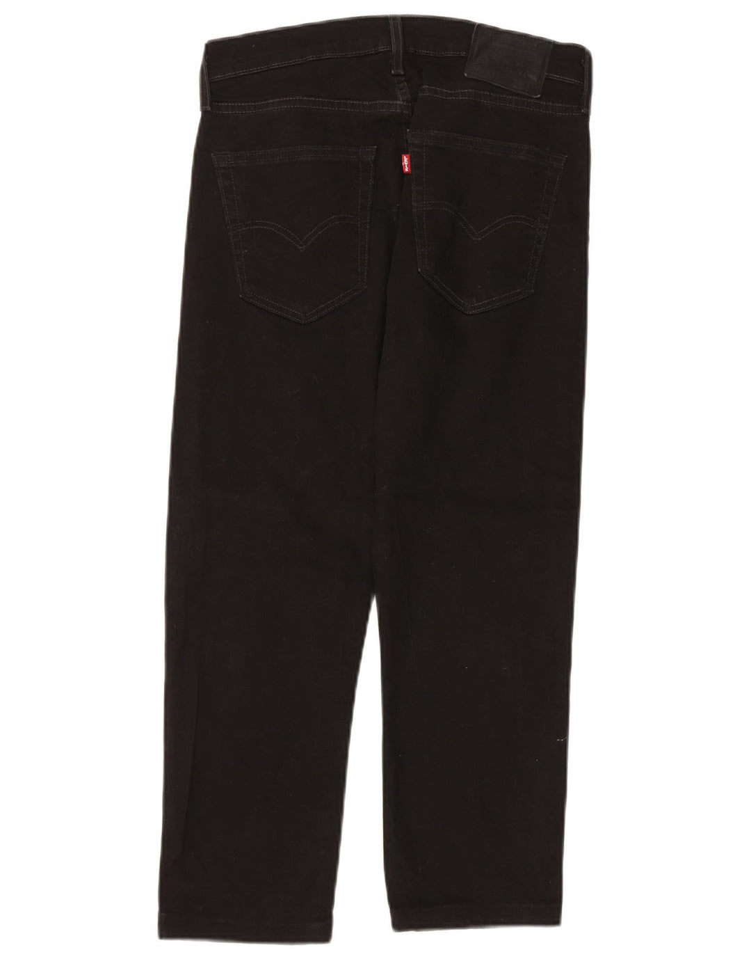 Męskie jeansy Levi's 514, proste, W31 L24, czarne, bawełniane