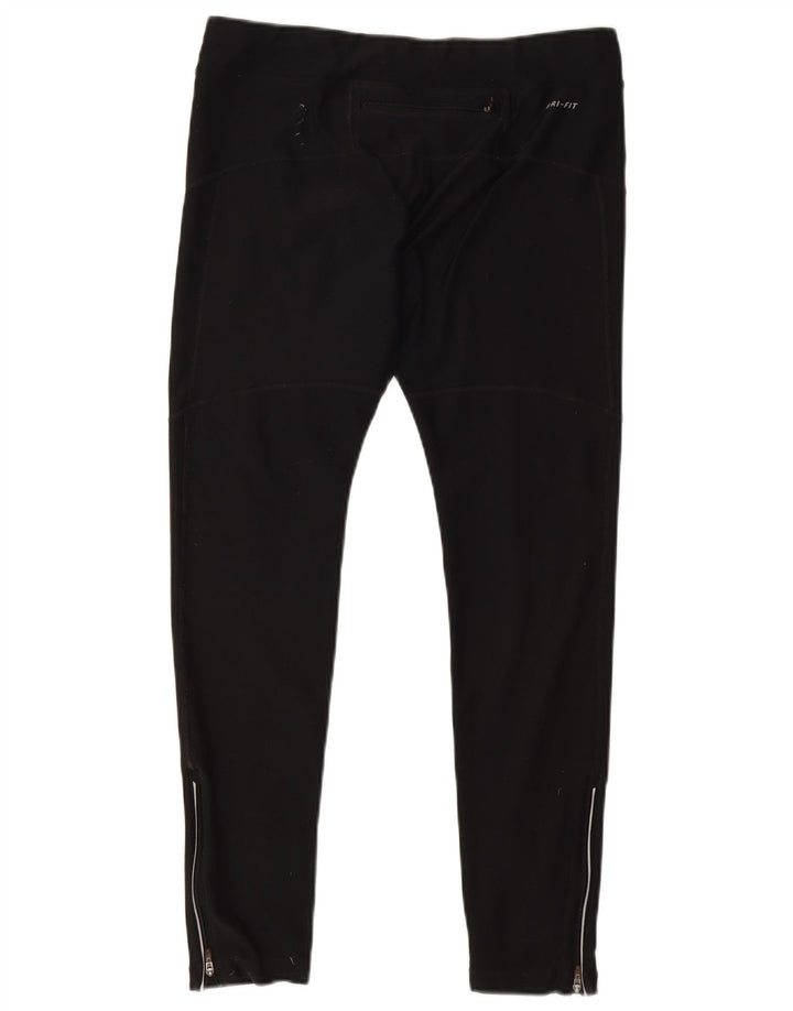 Damskie legginsy Nike Dri Fit UK 16, duże, czarne, poliestrowe