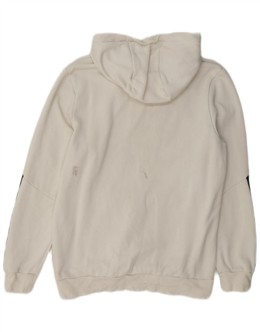 Męski sweter z kapturem Puma z grafiką, bawełniany, średniej wielkości, w kolorze białym