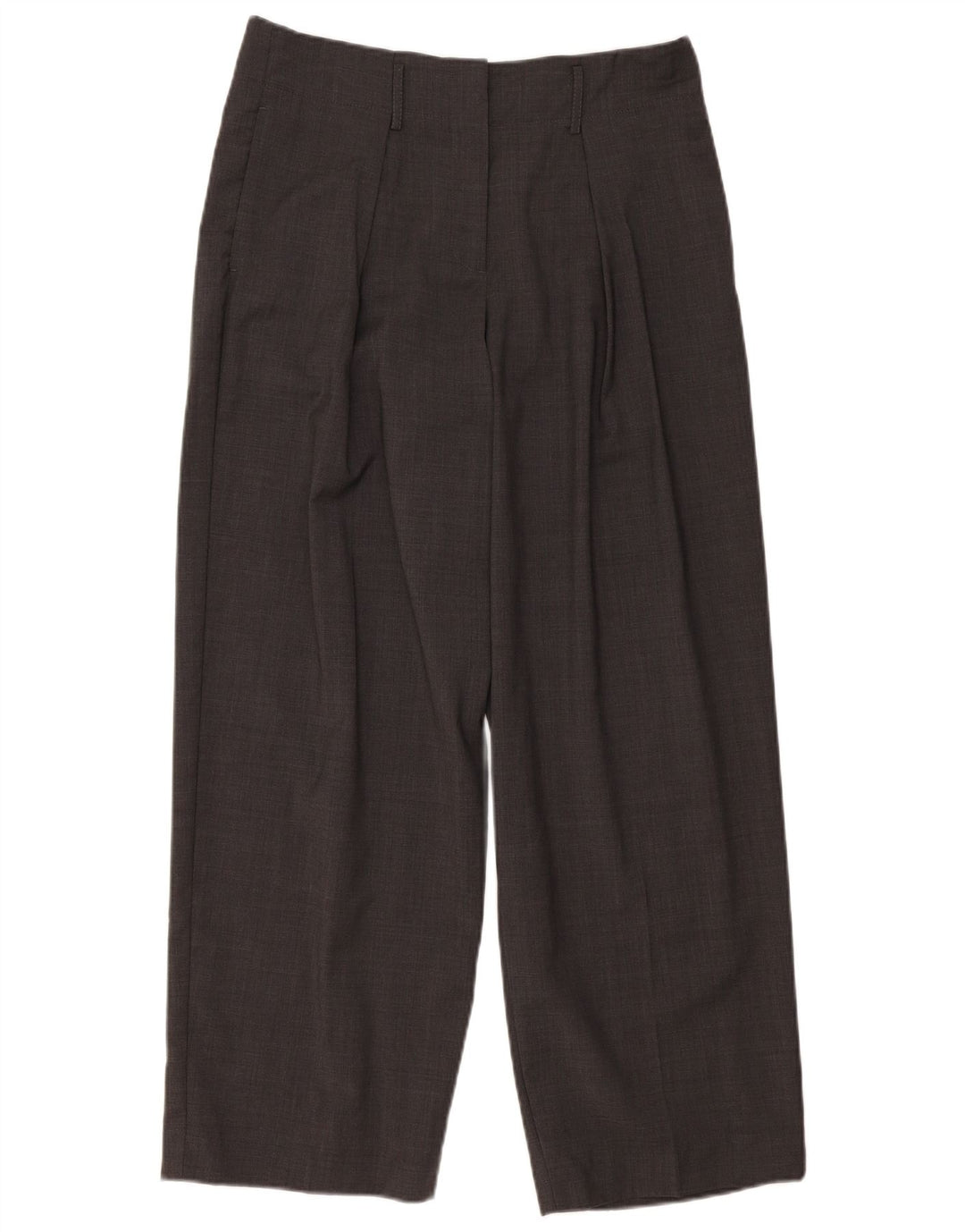 Damskie spodnie garniturowe Massimo Dutti z wysokim stanem EU 40 Medium W30 L29 Szare