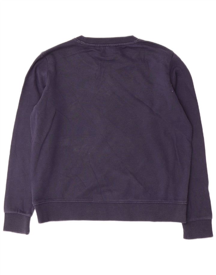 Damska bluza oversize Wrangler UK 10, mała, granatowa, bawełniana