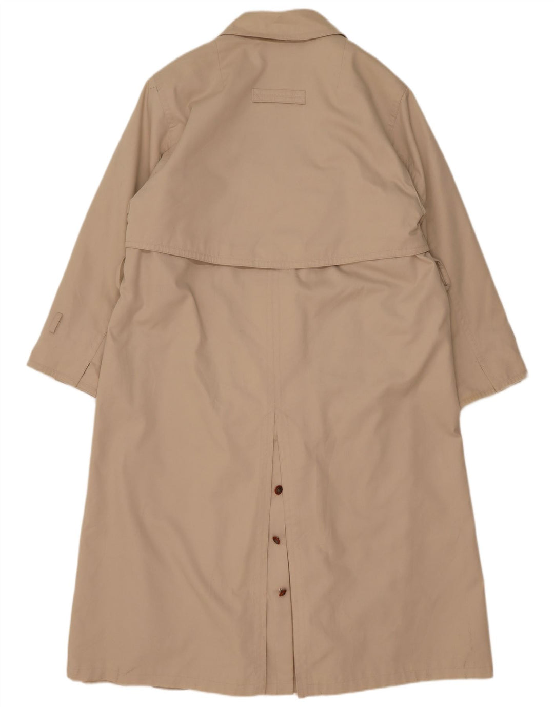 Płaszcz damski vintage UK 18 XL beżowy akryl