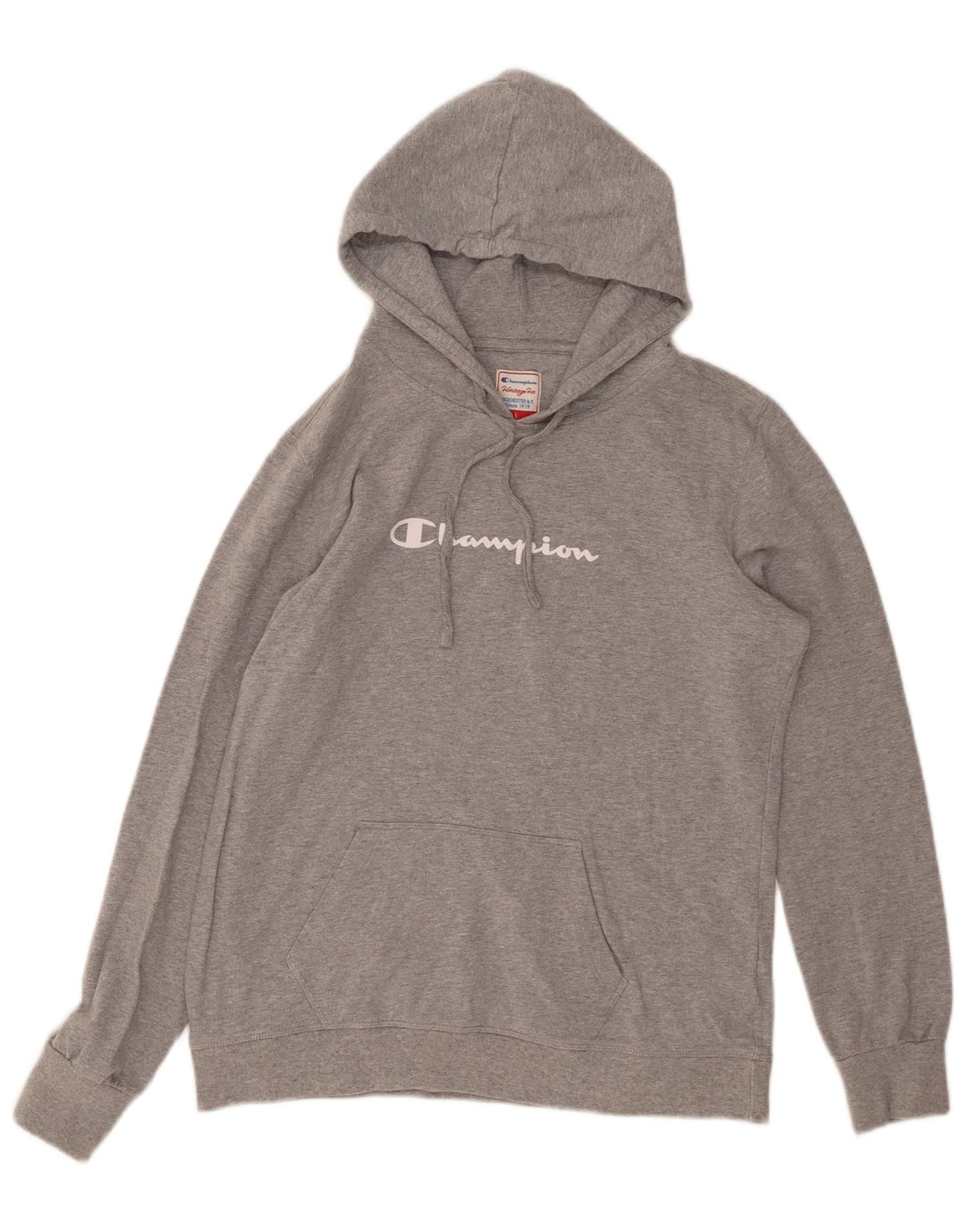 Damska bluza z kapturem CHAMPION Heritage Fit Graphic UK 14, duża, szara