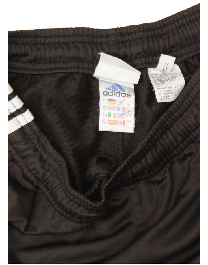 Chłopięce spodnie dresowe Adidas 13-14 lat, czarny poliester