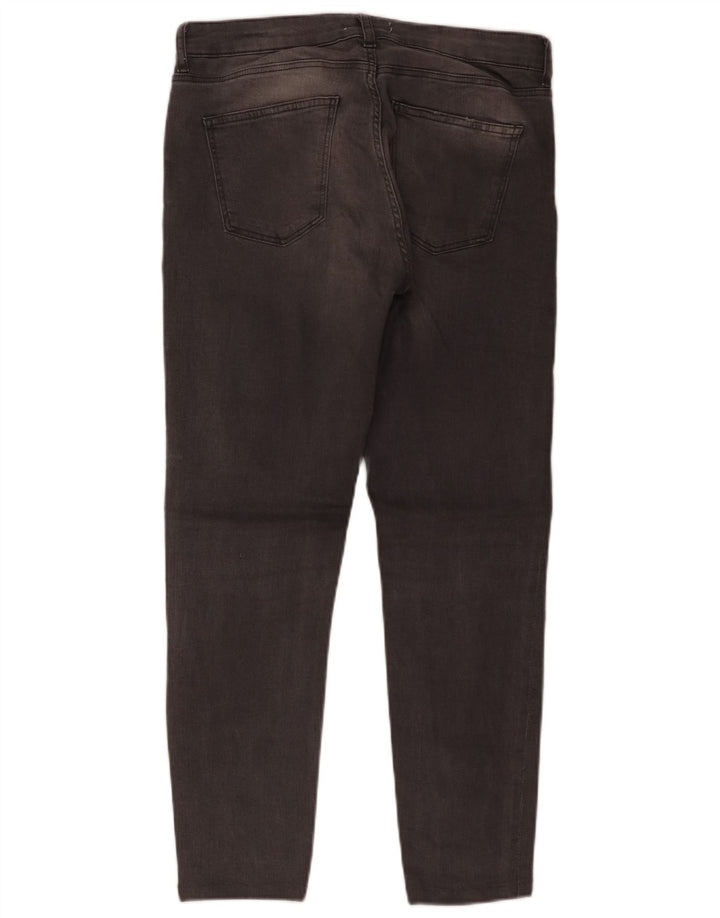 Krótkie jeansy damskie Zara EU 40 Medium W30 L25 Szara bawełna