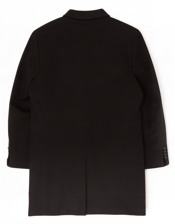 Płaszcz męski Pierre Cardin IT 54 2XL Czarna wełna