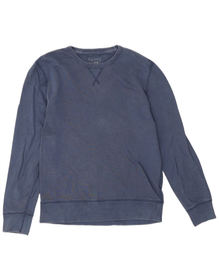 Męska bluza Gap Sweter Średni granatowy, bawełniany