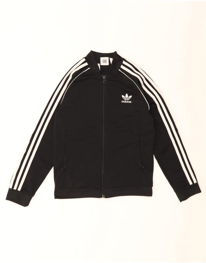 Chłopięca bluza dresowa ADIDAS 10-11 lat, czarna, poliester