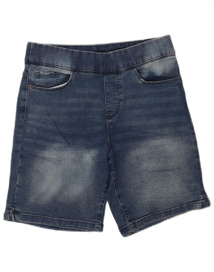 Męskie spodenki jeansowe DKNY, małe, W30, niebieskie, bawełniane