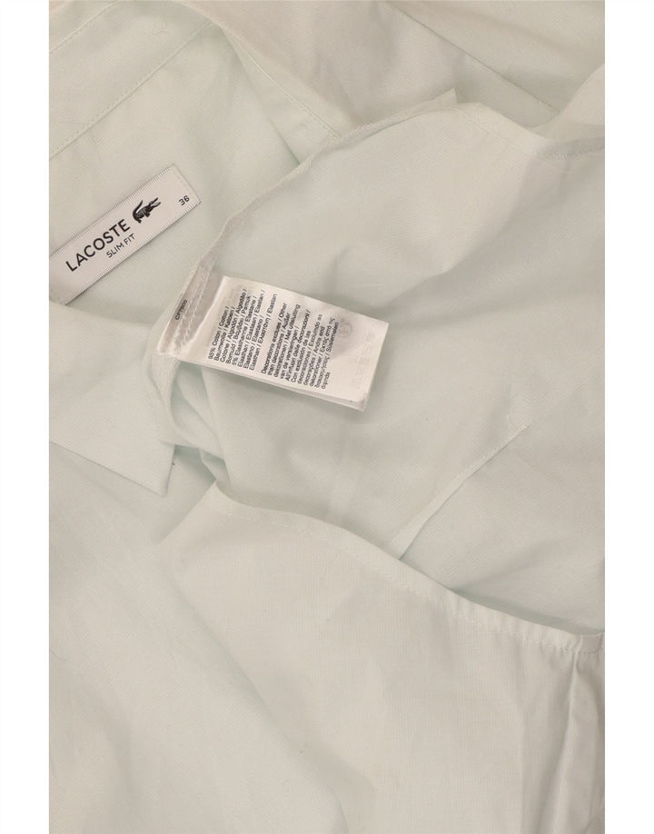 Koszula damska Lacoste Slim Fit, rozmiar 36, mała, zielona bawełna