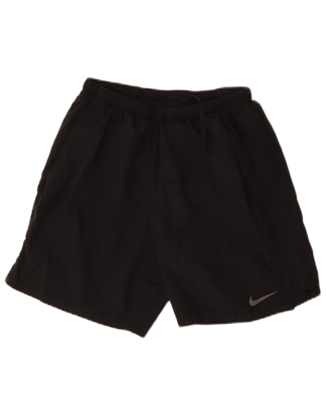 Damskie spodenki sportowe NIKE Dri Fit UK 8, małe, czarne, poliestrowe