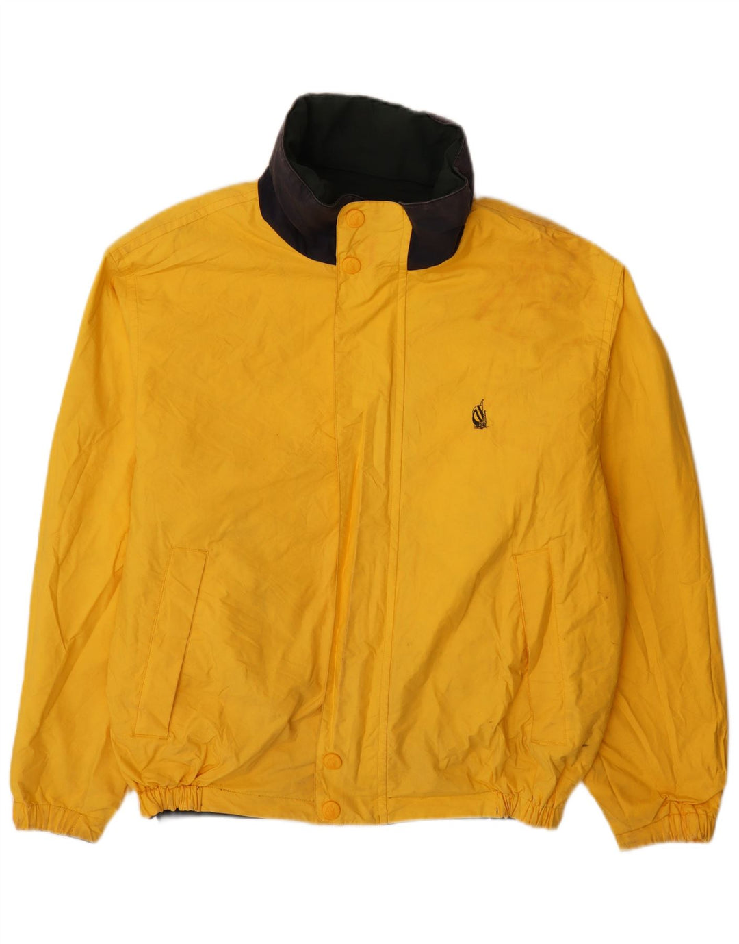 Męska dwustronna kurtka Nautica UK 40, duża, wielobarwna bawełna z blokami kolorów