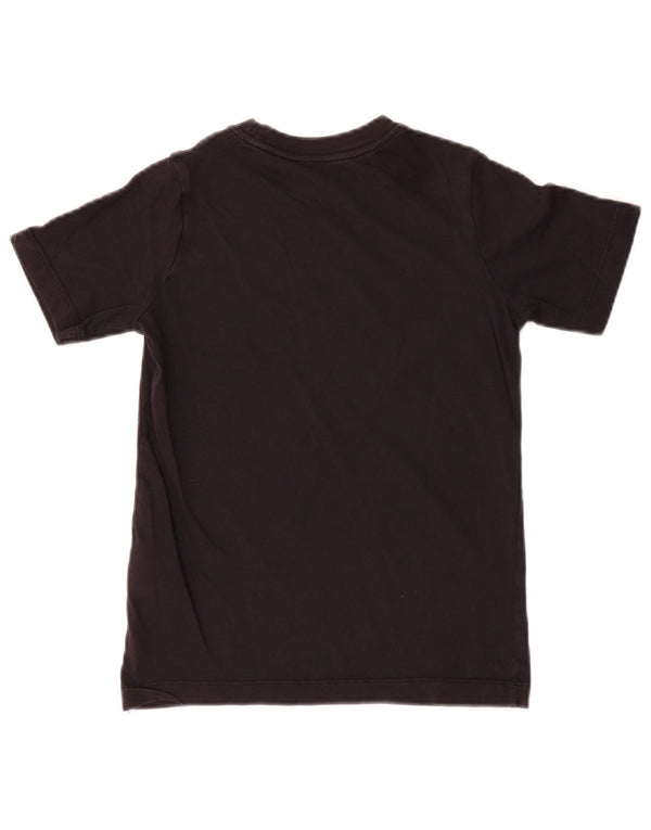 Chłopięcy T-shirt z grafiką Nike, 8-9 lat, mały, czarny, bawełniany