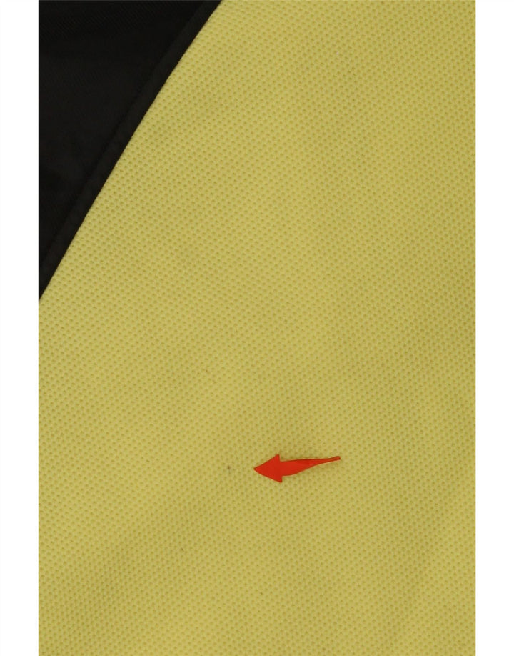 Męska kurtka dresowa ASICS z grafiką 2XL w kolorze żółtym