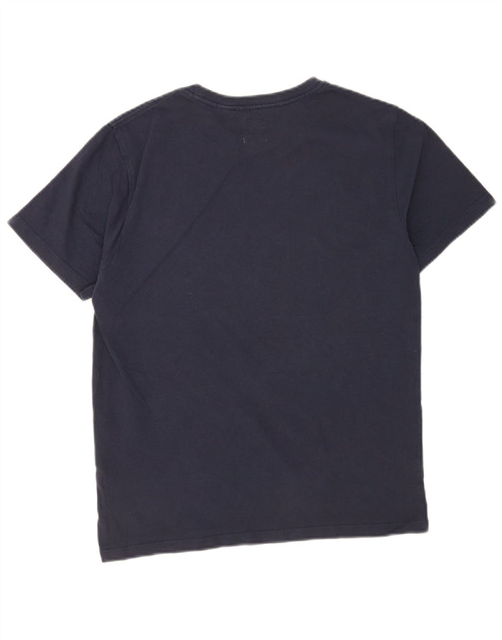 Męska standardowa koszulka Levi's Top, mała, granatowa, bawełniana