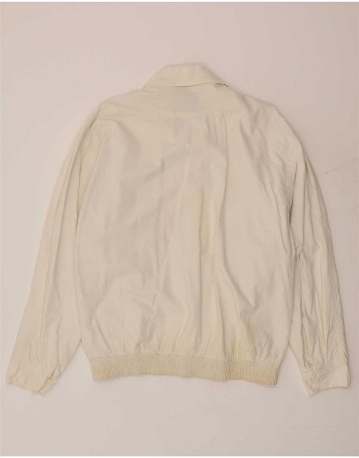 Męska kurtka bomberka Vintage UK 36 Small White