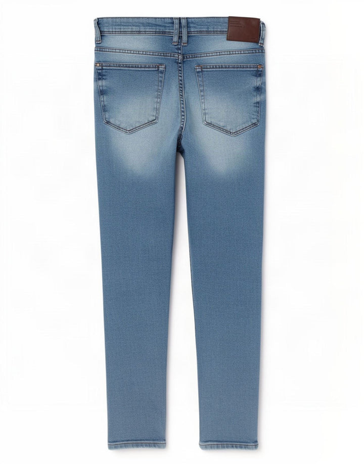 Męskie jeansy slim fit Zara EU 44 Large W34 L29 Niebieskie