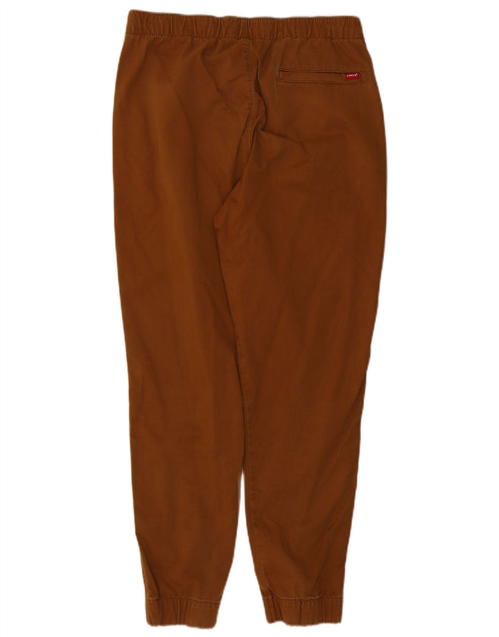 Męskie spodnie chino do biegania Levi's Medium W32 L28 Brązowa bawełna