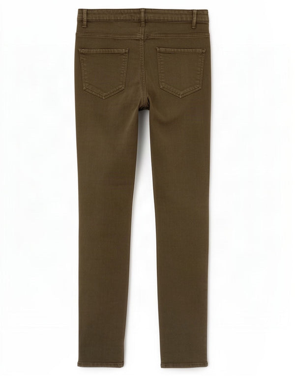 Damskie jeansy skinny Zara EU 40 Medium W30 L27 Khaki