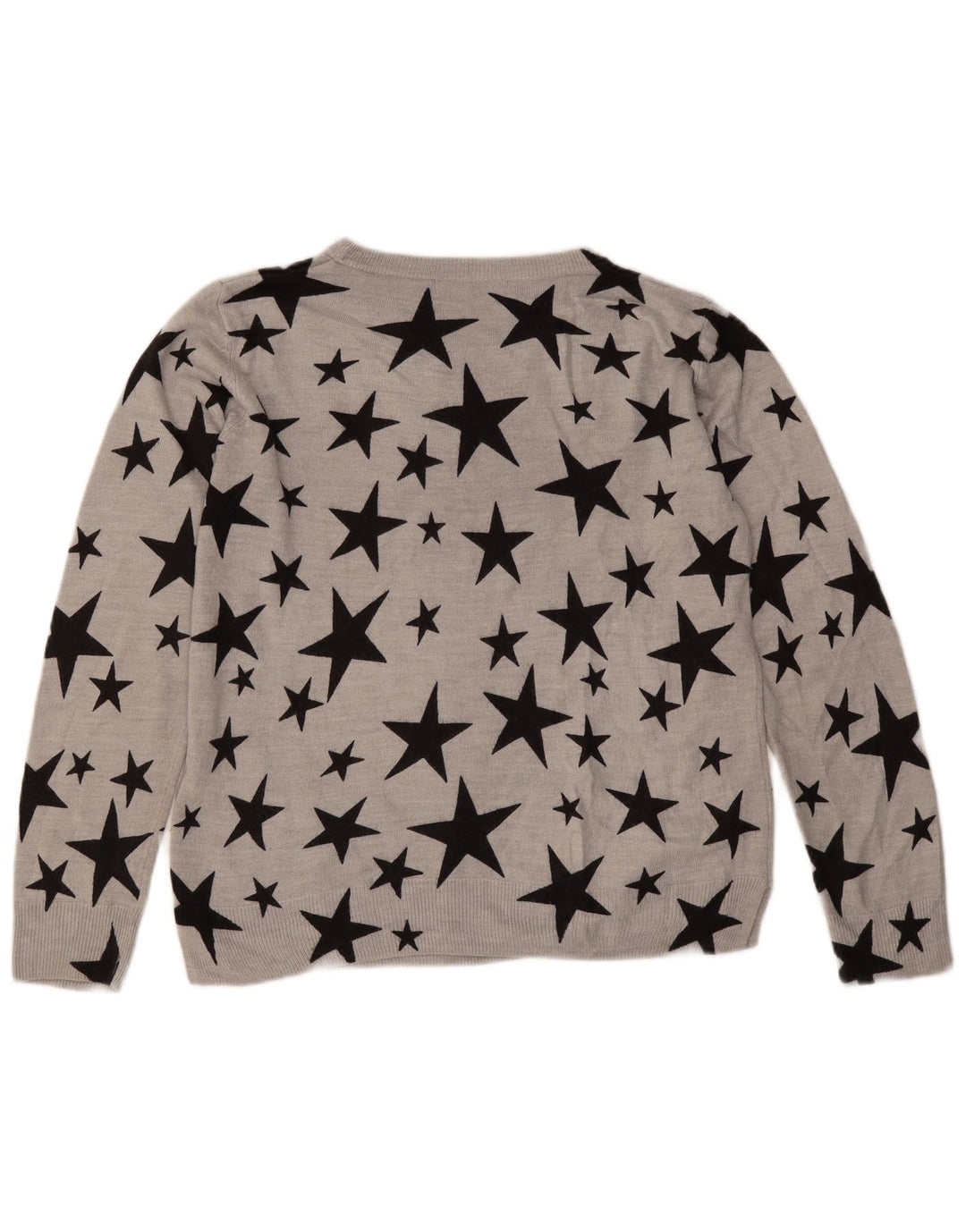 Marks & Spencer Damski sweter z dekoltem w łódkę, UK 14, duży, szary