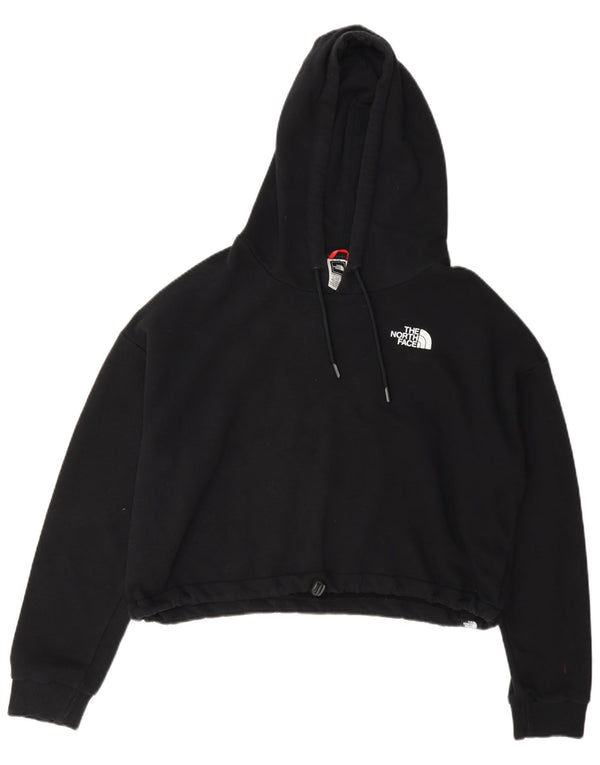 Damski sweter z kapturem The North Face Crop Graphic UK 18 XL w kolorze czarnym