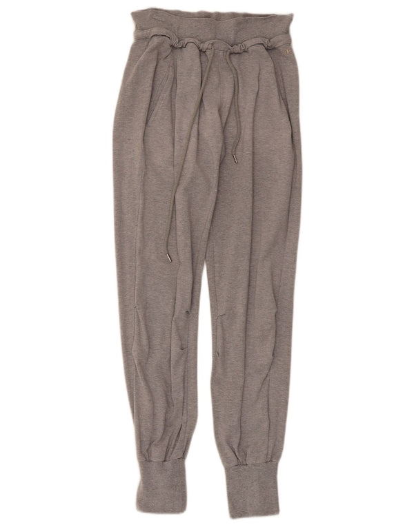 Spodnie dresowe Champion Damskie Heritage Fit Joggers UK 4 XS Szara bawełna