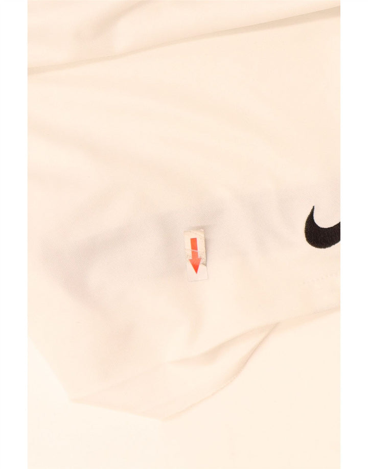 Męskie spodenki sportowe Nike Dri Fit, duże złamanej bieli, poliester