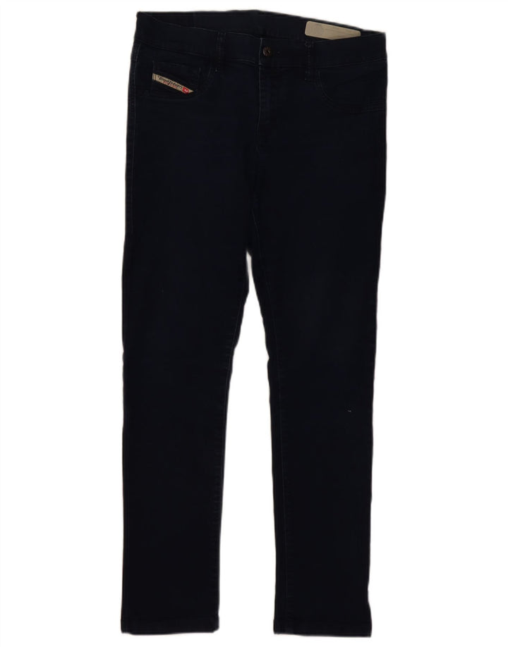 Diesel Damskie Slim Jeansy W32 L28 Granatowe Bawełniane