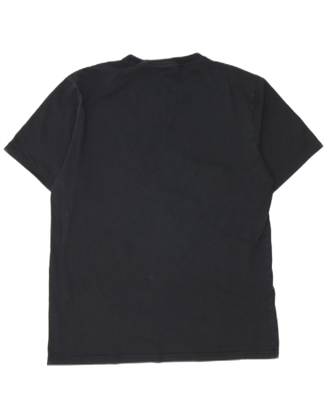 CONVERSE Mens Graphic T-Shirt Top Large Black Cotton