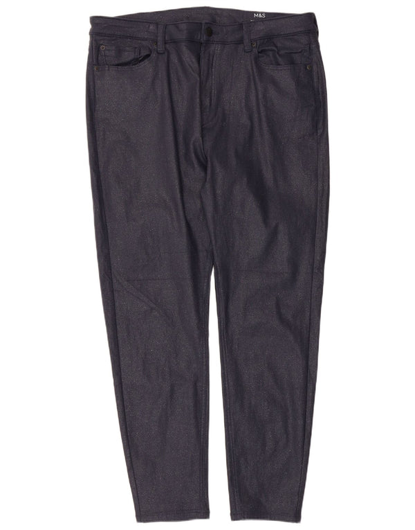 Spodnie Marks & Spencer Ivy Damskie UK 20 2XL W36 L27 Granatowe