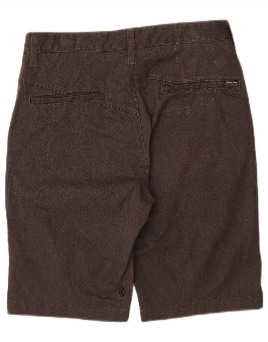 Męskie spodenki chino Volcom W28 małe, szare, bawełniane