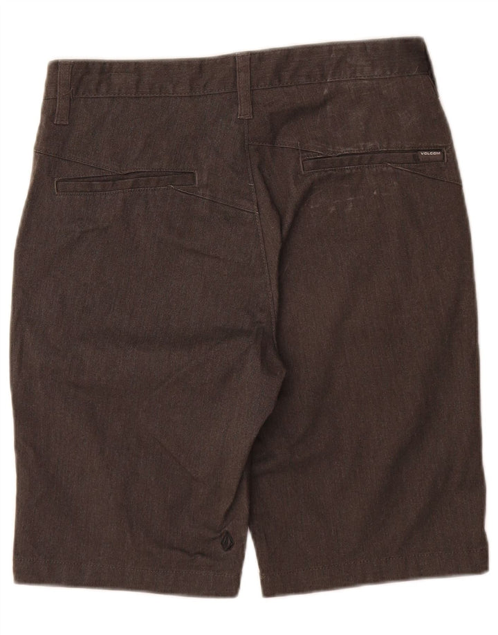 Męskie spodenki chino Volcom W28 małe, szare, bawełniane