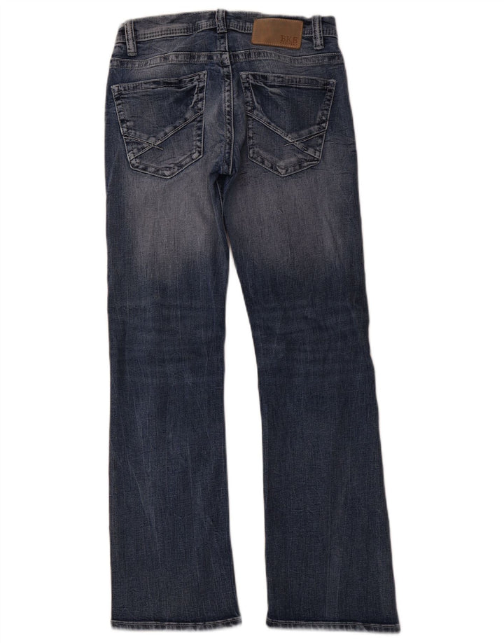 Damskie jeansy BKE Aiden Bootcut W28 L30 Granatowa bawełna