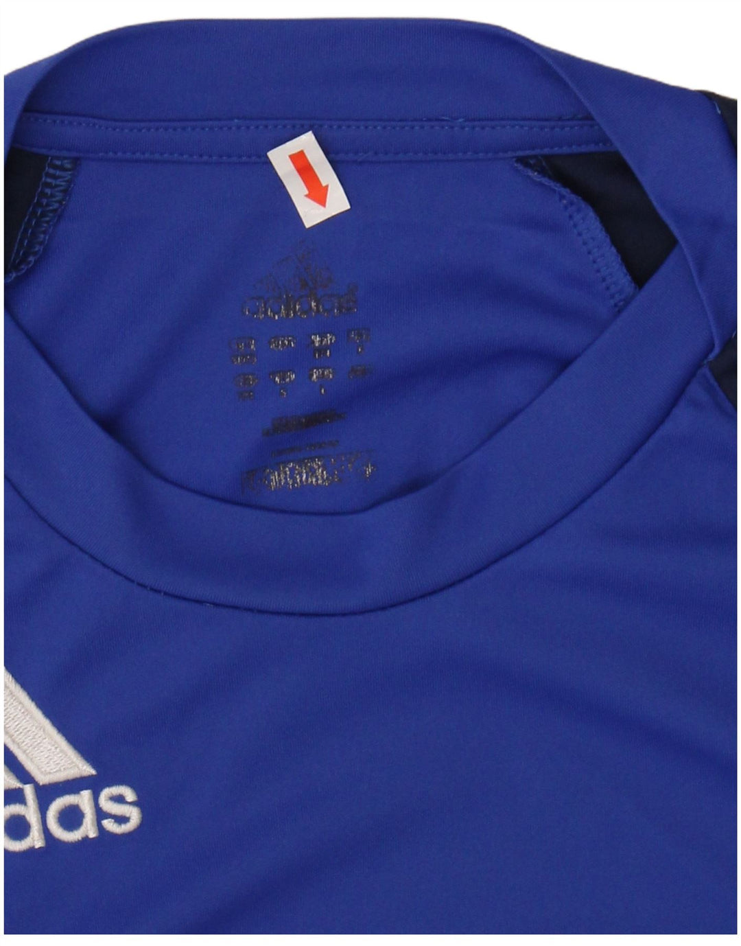 ADIDAS Mens Climacool Graphic T-Shirt Top Medium Blue Colourblock