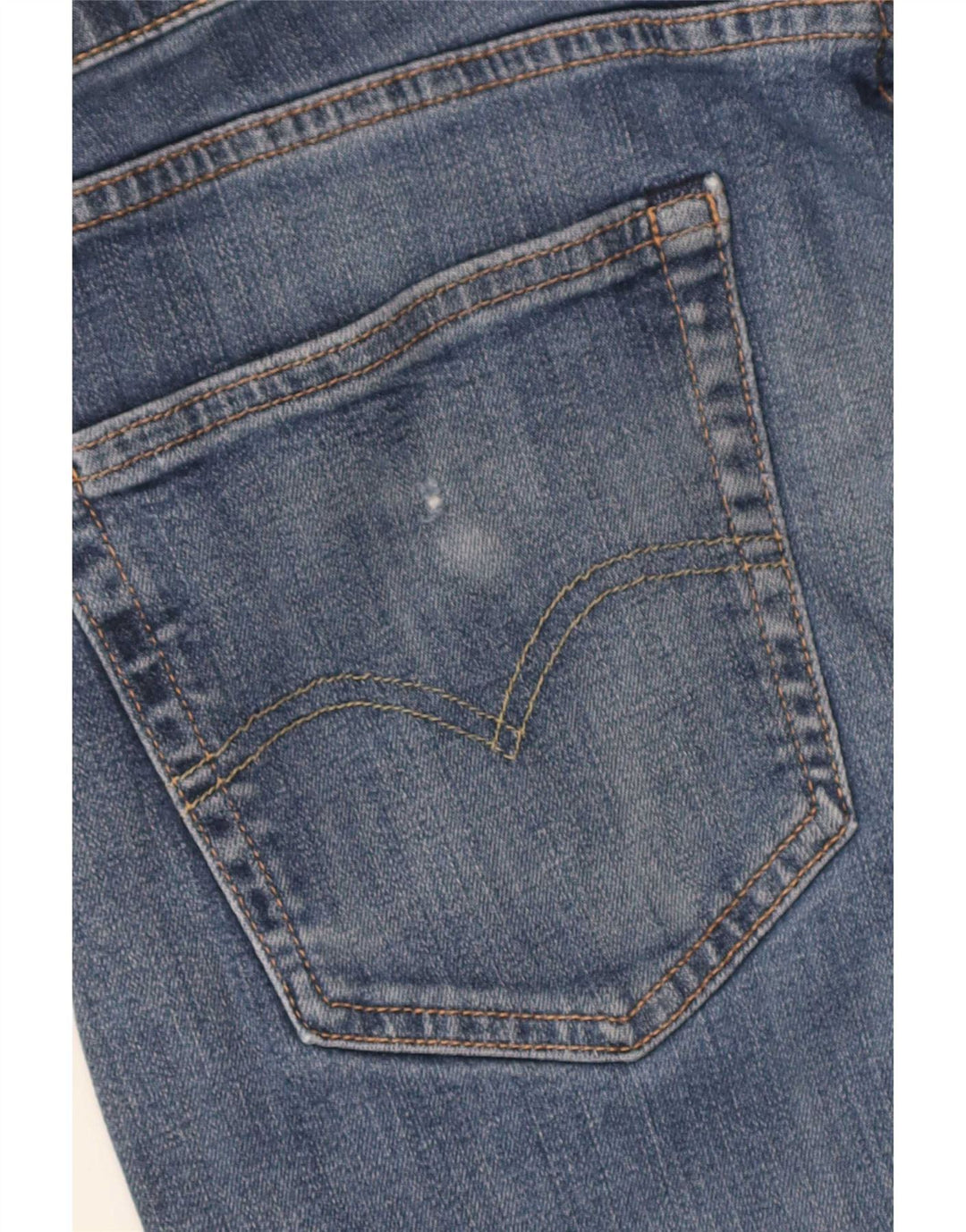Męskie jeansy Levi's 502 zwężane W34 L34 niebieska bawełna