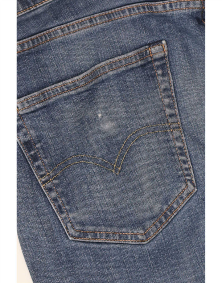 Męskie jeansy Levi's 502 zwężane W34 L34 niebieska bawełna