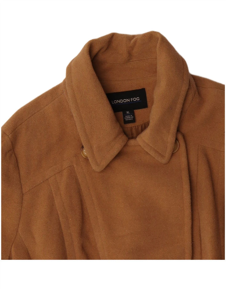 Płaszcz damski LONDON FOG, brytyjski 18 XL, brązowy