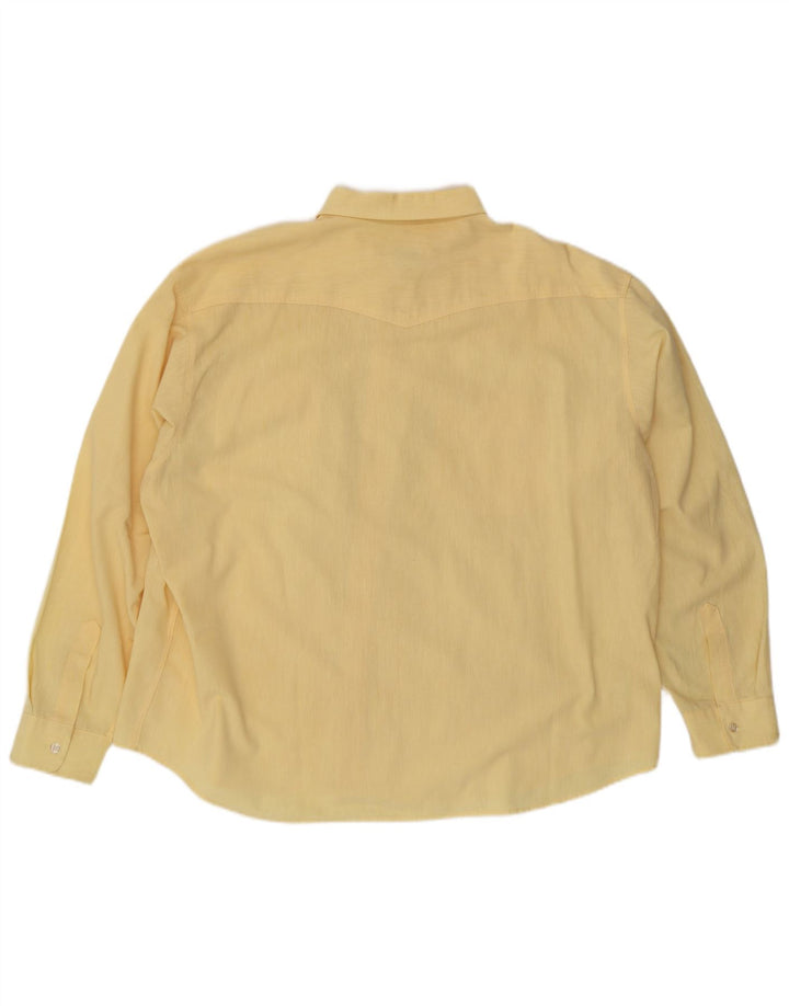 Koszula męska ARIZONA JEANS Rozmiar 45/46 XL Żółta, bawełniana