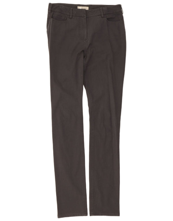 Spodnie damskie Hobbs Slim Casual UK 10 Small W29 L32 Szara bawełna