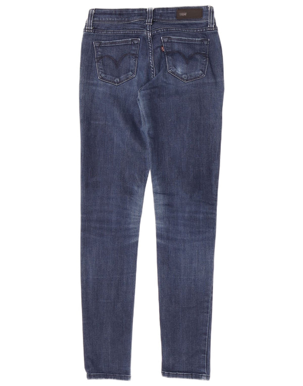 Damskie jeansy Levi's Demi Curve Skinny W25 L30 Niebieska bawełna