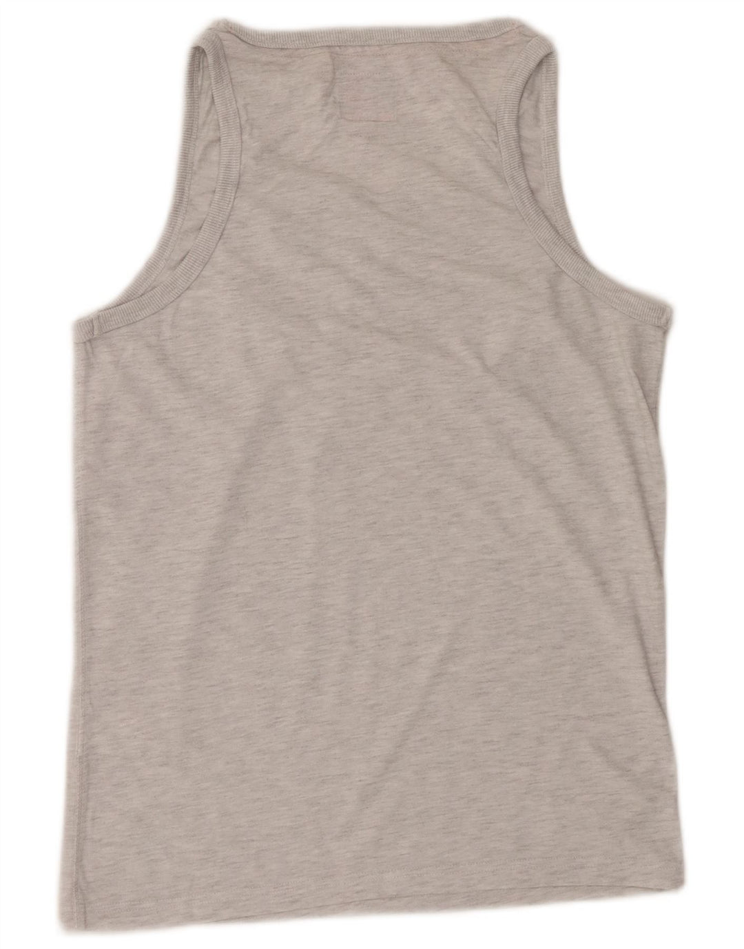 SUPERDRY Męska kamizelka z grafiką Osaka, mała, szara, bawełniana w plamki