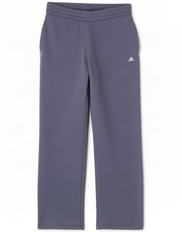 Damskie spodnie dresowe Adidas Climalite UK 10, małe, niebieskie, poliestrowe