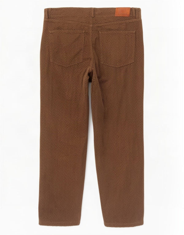 Damskie spodnie sztruksowe Massimo Dutti EU 42 Large W32 L28 Beżowe