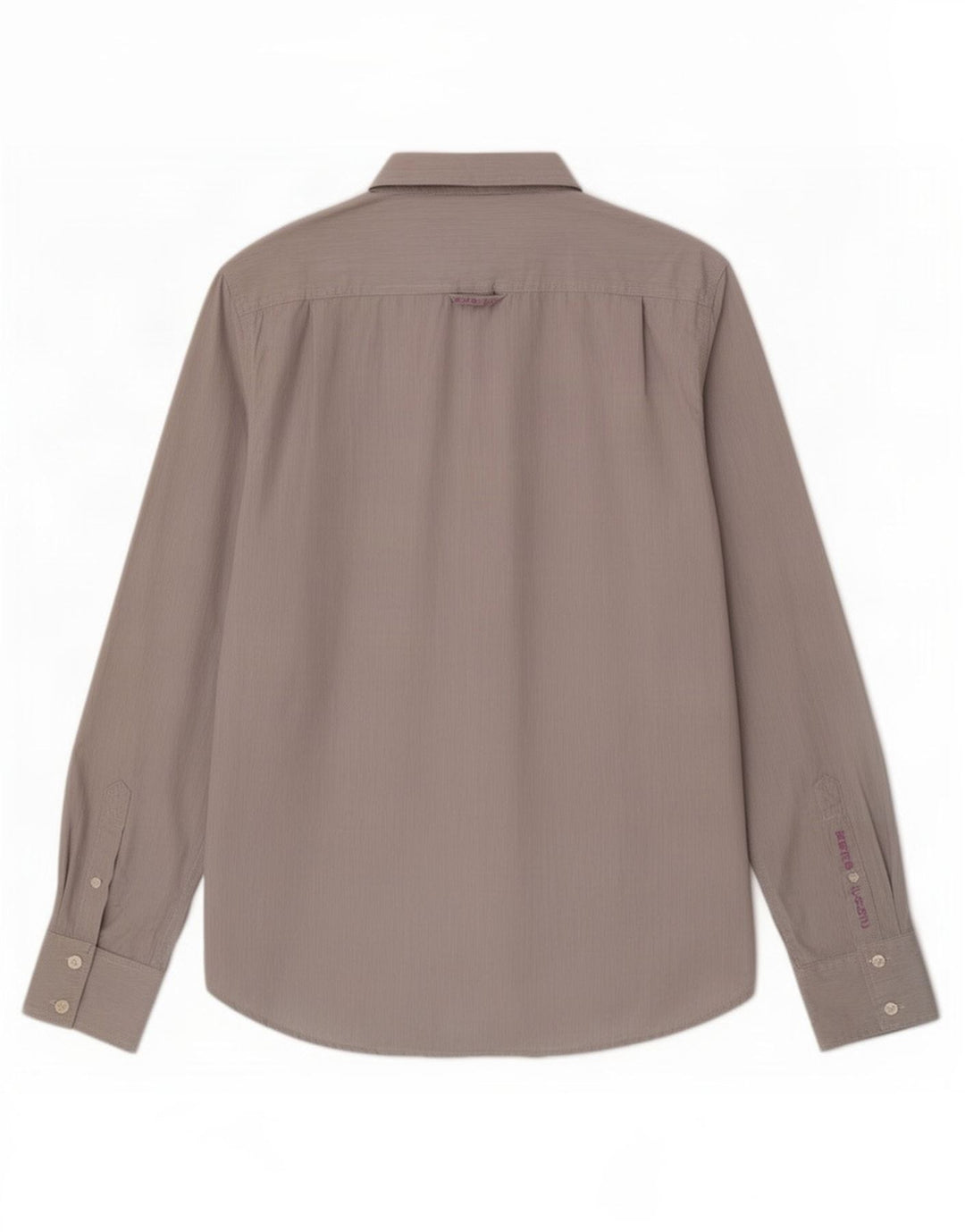 Koszula męska Superdry XL, szara, bawełniana w prążki