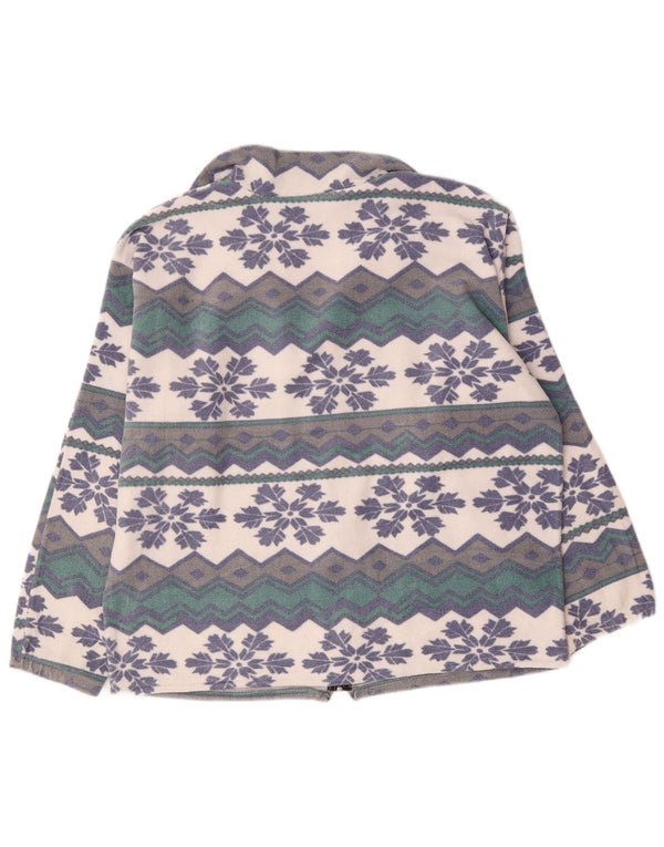 Vintage męska kurtka polarowa UK 42 XL wielokolorowa Fair Isle