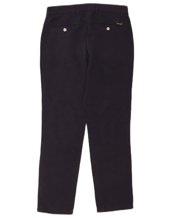 Spodnie Chino Massimo Dutti Męskie EU 38 Small W30 L28 Granatowe Lniane