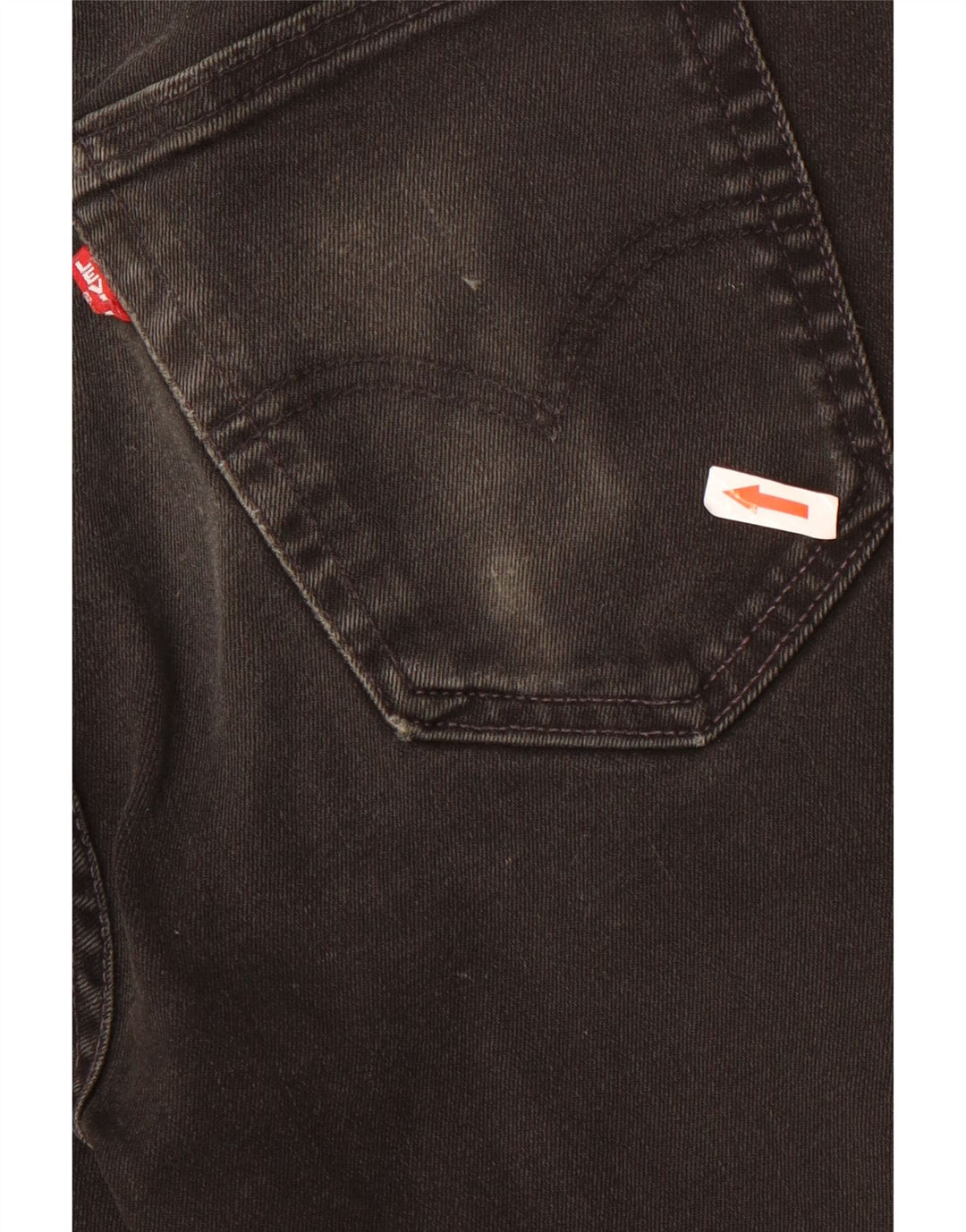 Męskie jeansy Levi's 511 Slim Tapered W32 L34 Czarna bawełna